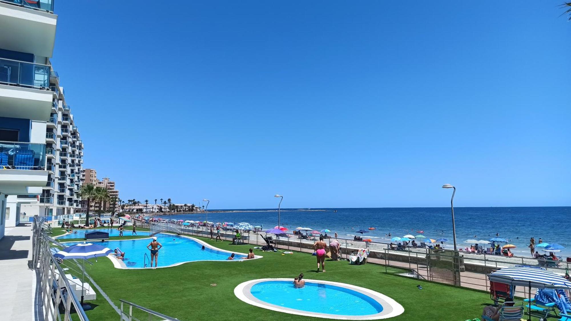 Apartamentos Mar Azul En La Manga La Manga del Mar Menor Exterior foto